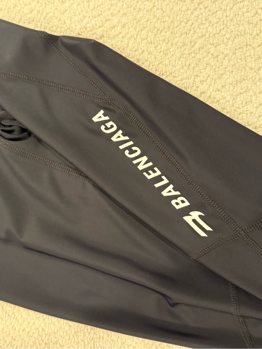 Balenciaga Logo Printed Spaghetti Strap Jumpsuit - Picture 4 of 5